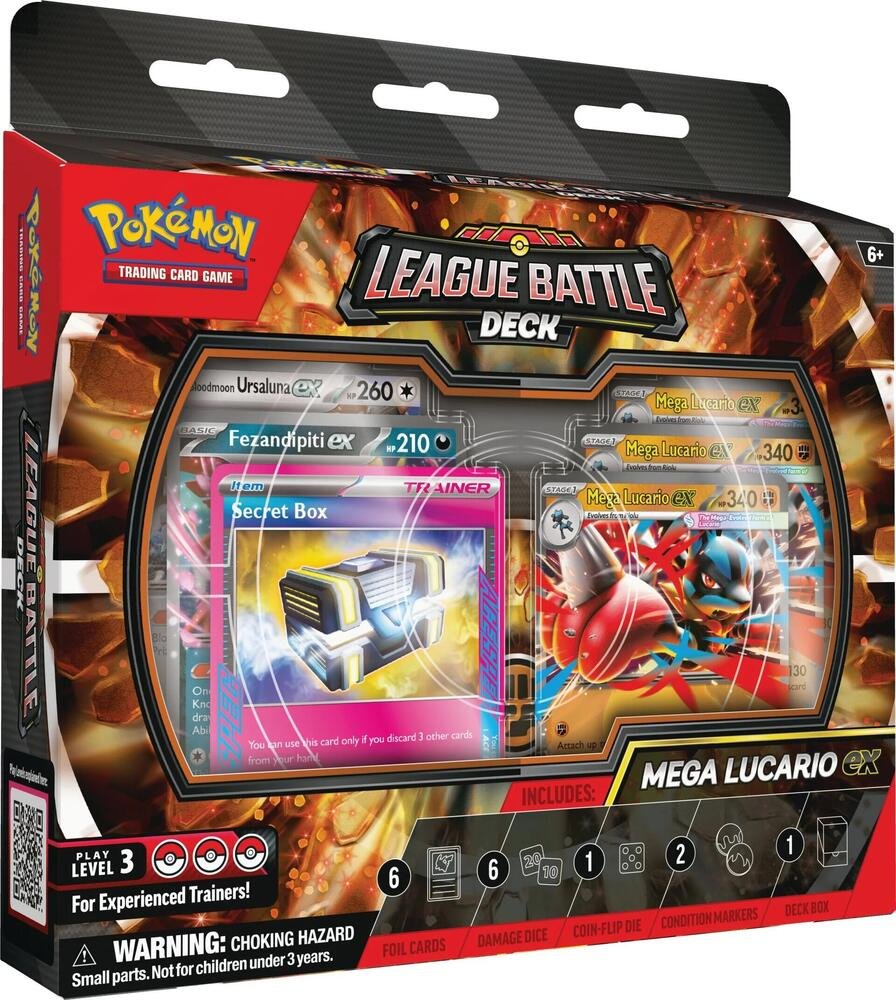 League Battle Deck [Mega Lucario ex] - Miscellaneous Cards & Products
