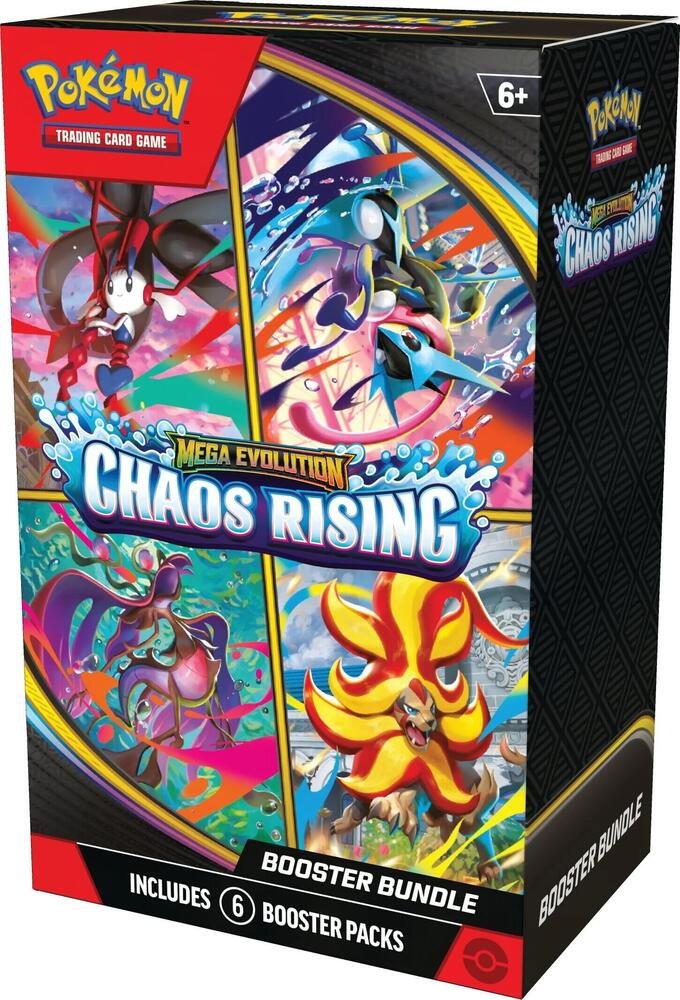 Mega Evolution Chaos Rising - Booster Bundle (Inglés)